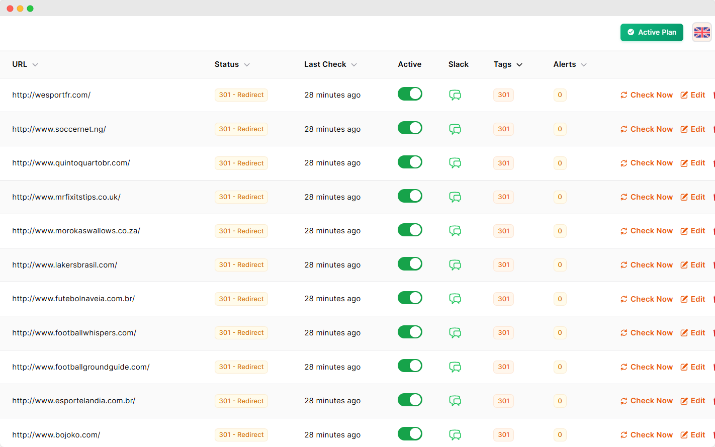HTTP Status Code Monitoring Dashboard - Click to enlarge