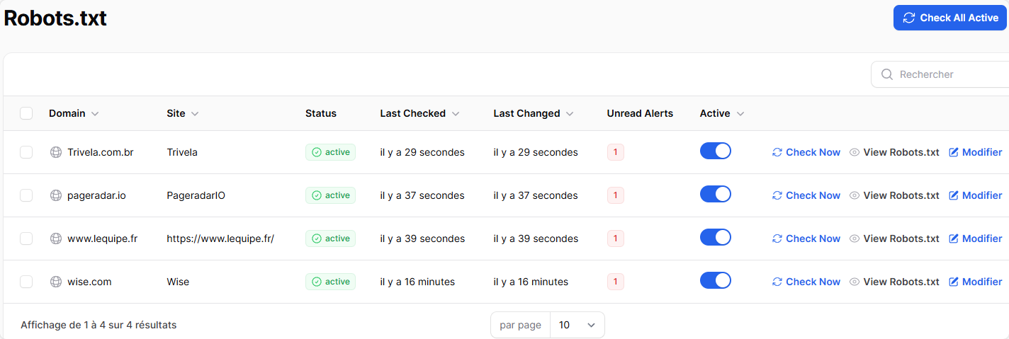 Create Robots.txt Monitor